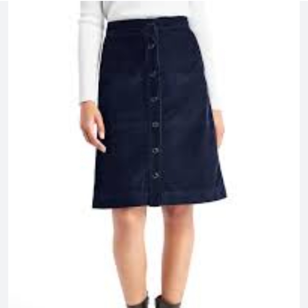 Gap Corduroy A-line Skirt